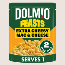 Dolmio Feasts Cheesy Mac & Cheese Microwave Instant Pasta Meal No Artificial Additives 250g