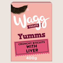 Wagg Yumms Treats Liver No Artificial Additives 400g