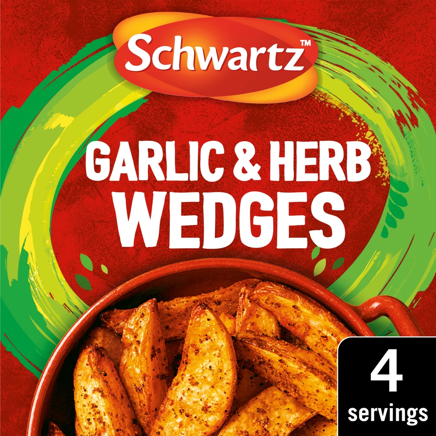Schwartz Garlic & Herb Wedges No Artificial Additives 38g