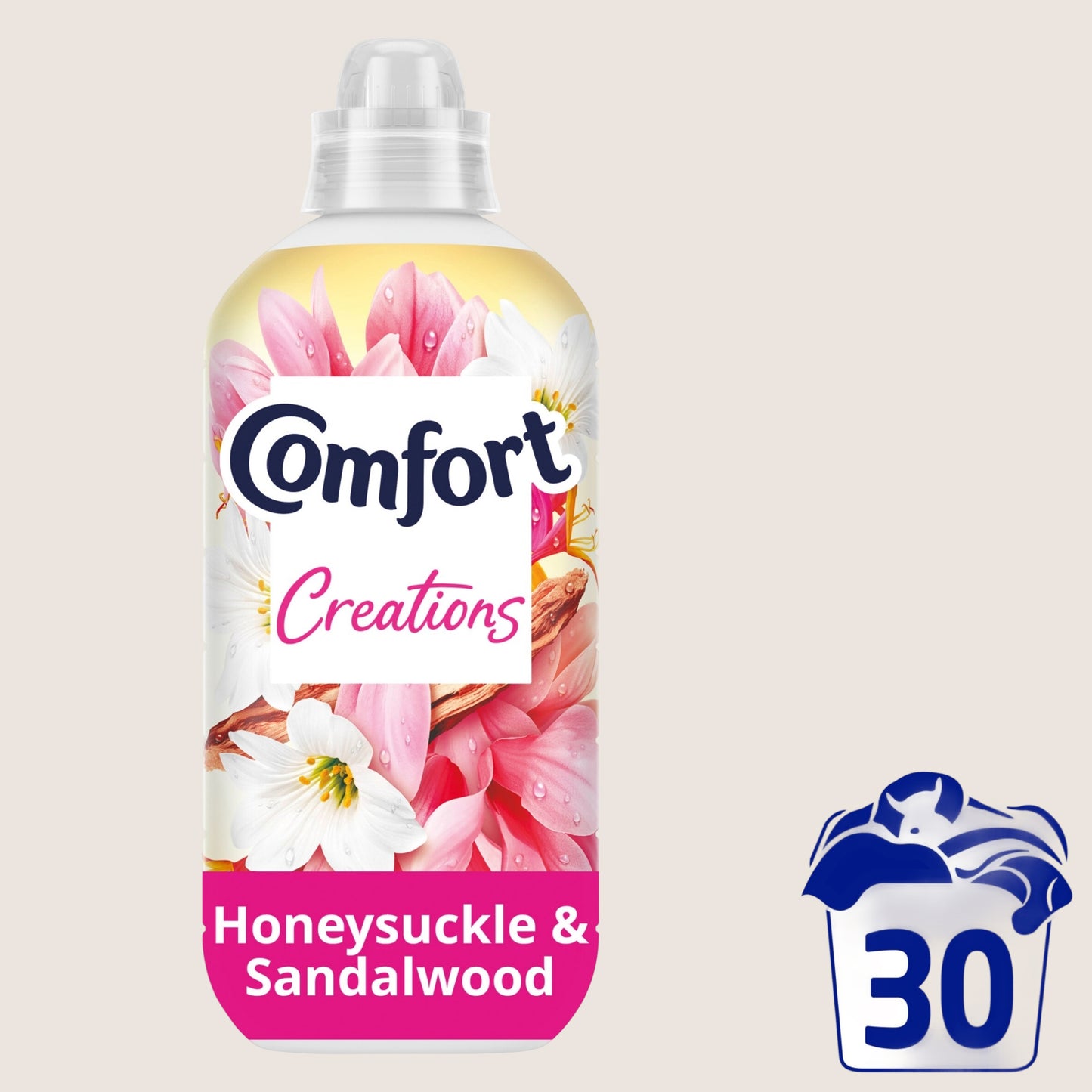 Comfort Perfume Creations Fabric Conditioner Honeysuckle & Sandalwood () 30 Washes 900 ml