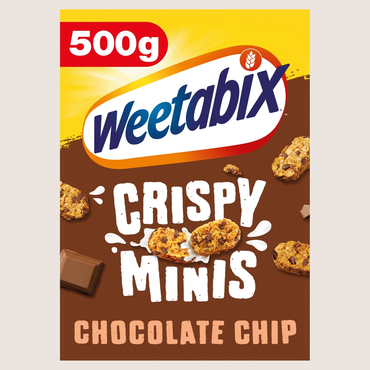 Weetabix Crispy Minis Chocolate Chip Wholegrain 500g