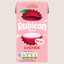 Rubicon Still Lychee Juice Drink Carton Refreshing 288ml