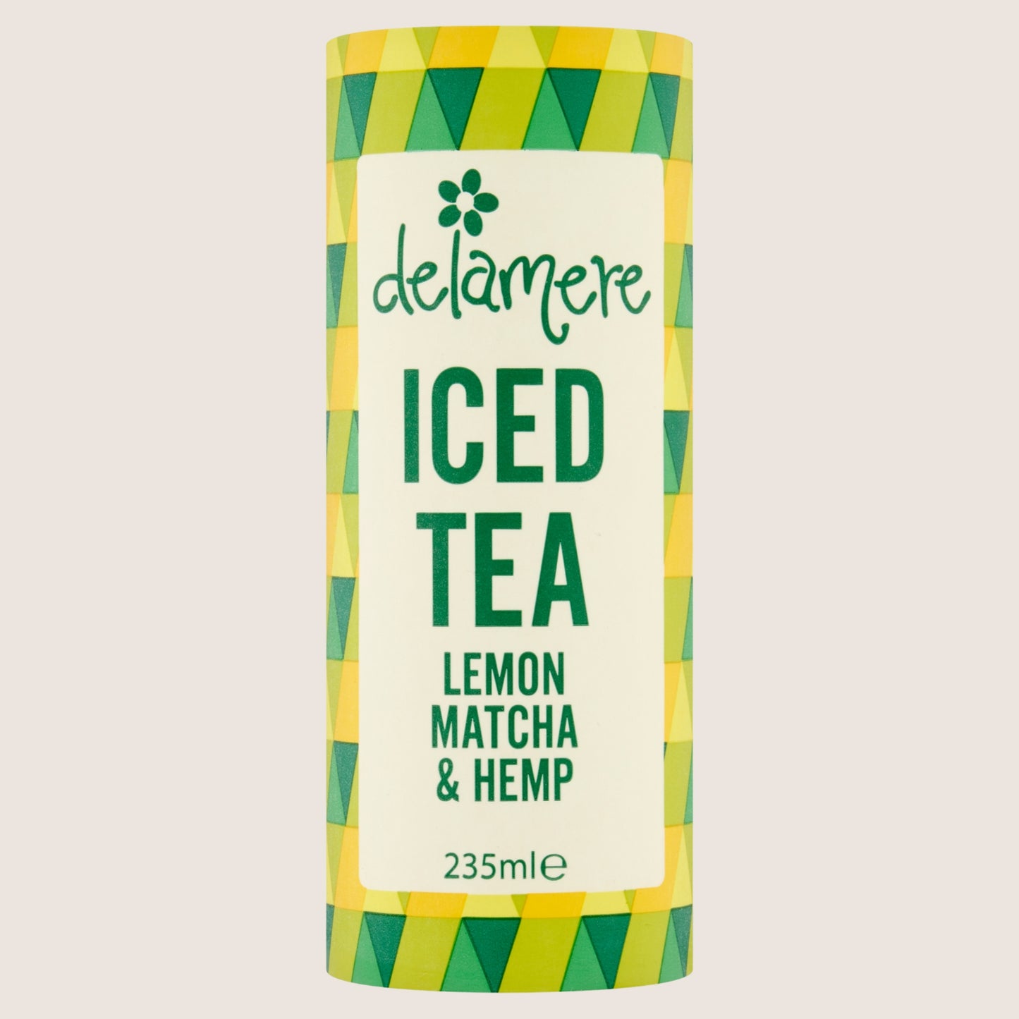 Delamere Lemon Matcha & Hemp Iced Tea No Artificial Additives 235ml