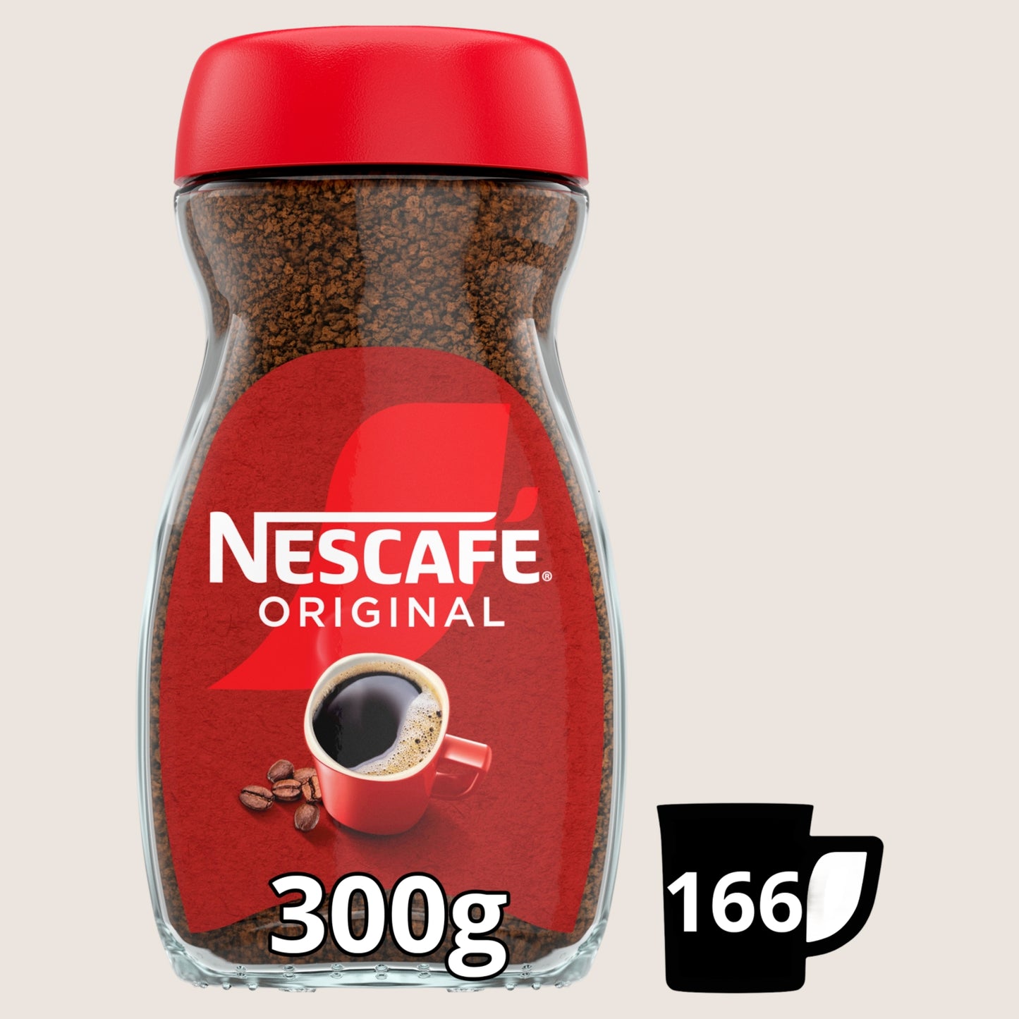 Nescafé Original Instant Coffee No Artificial Additives 300g