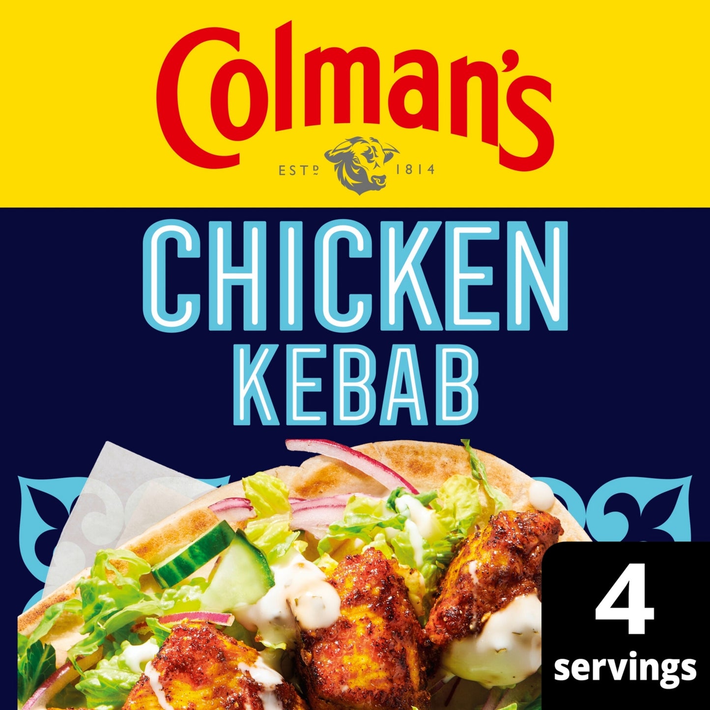 Colman's Weekend Wonders Meal Maker recipe mix Chicken Kebab No Artificial Additives 30 g