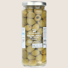 M&S Pitted Green Hojiblanca Olives 340 g