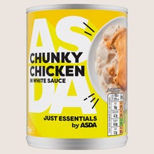 JUST ESSENTIALS by ASDA Chunky Chicken in White Sauce No Artificial Additives 392g