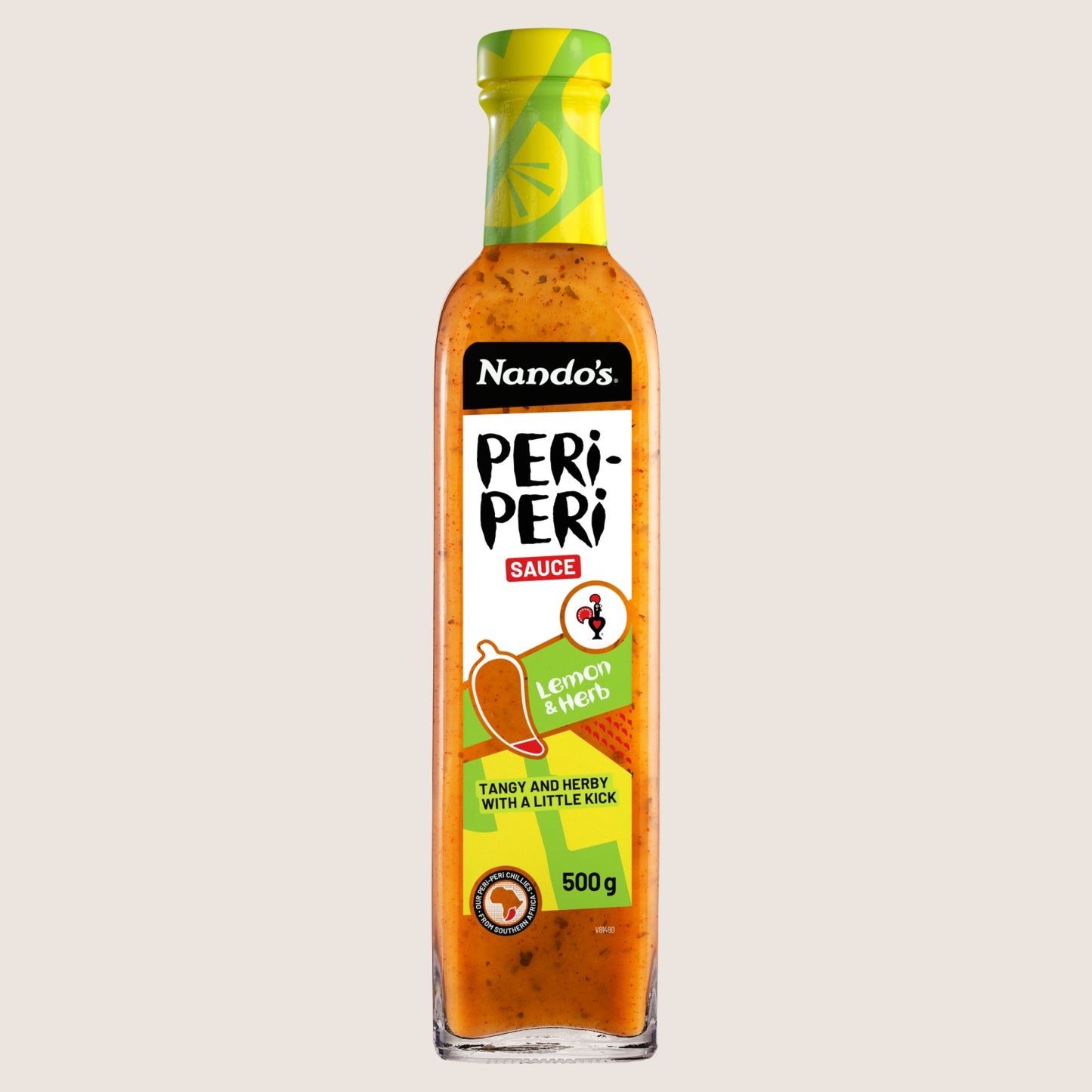 Nando's Lemon & Herb Peri-Peri Sauce Gluten Free Halal 500g