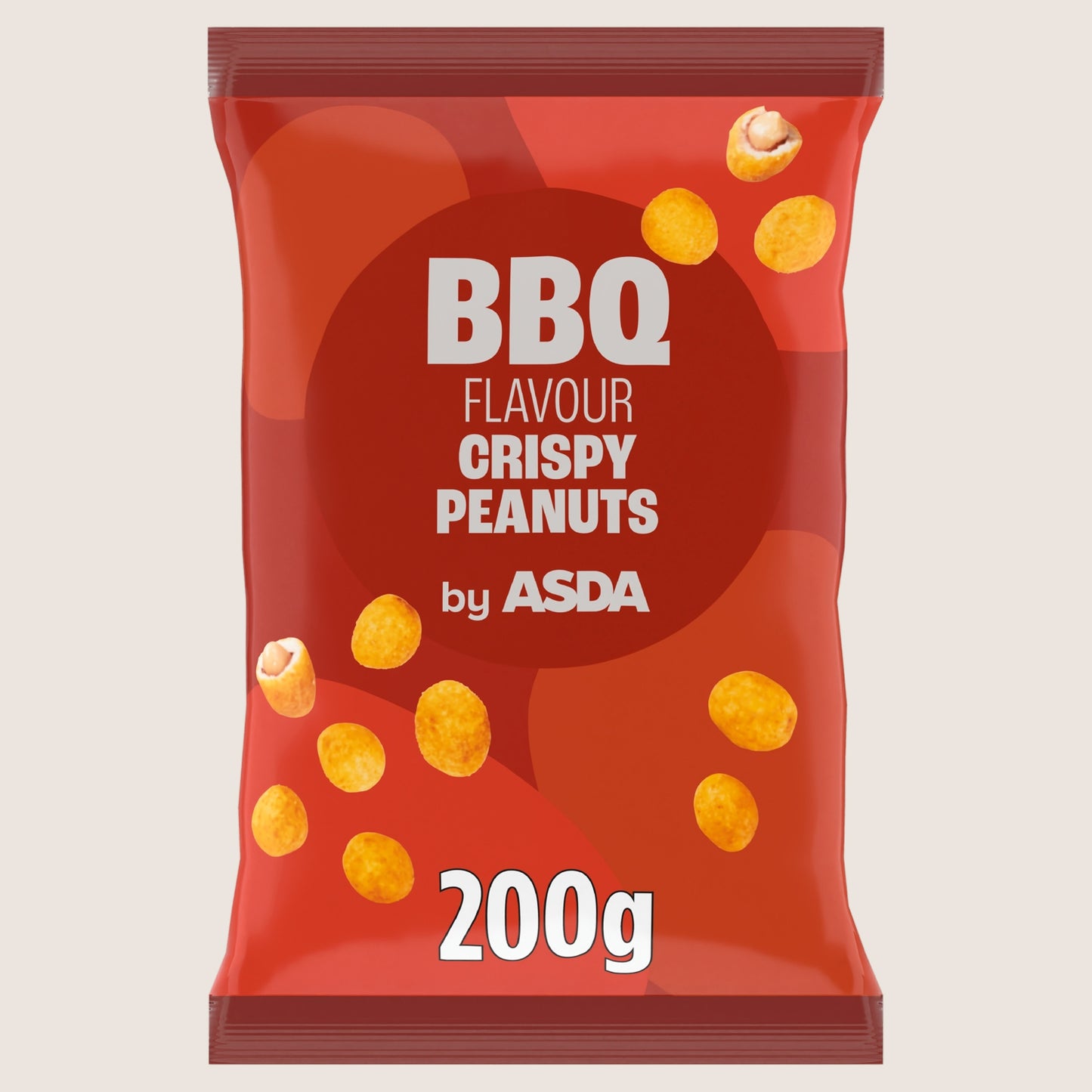 ASDA BBQ Flavour Crispy Peanuts No Artificial Additives 200g