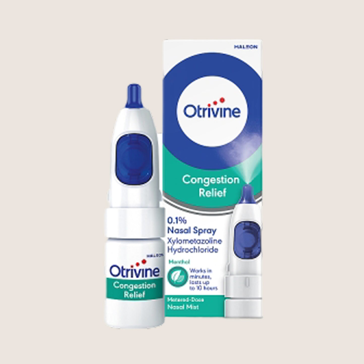 Otrivine Congestion Relief Decongestant Nasal Spray 0.1%