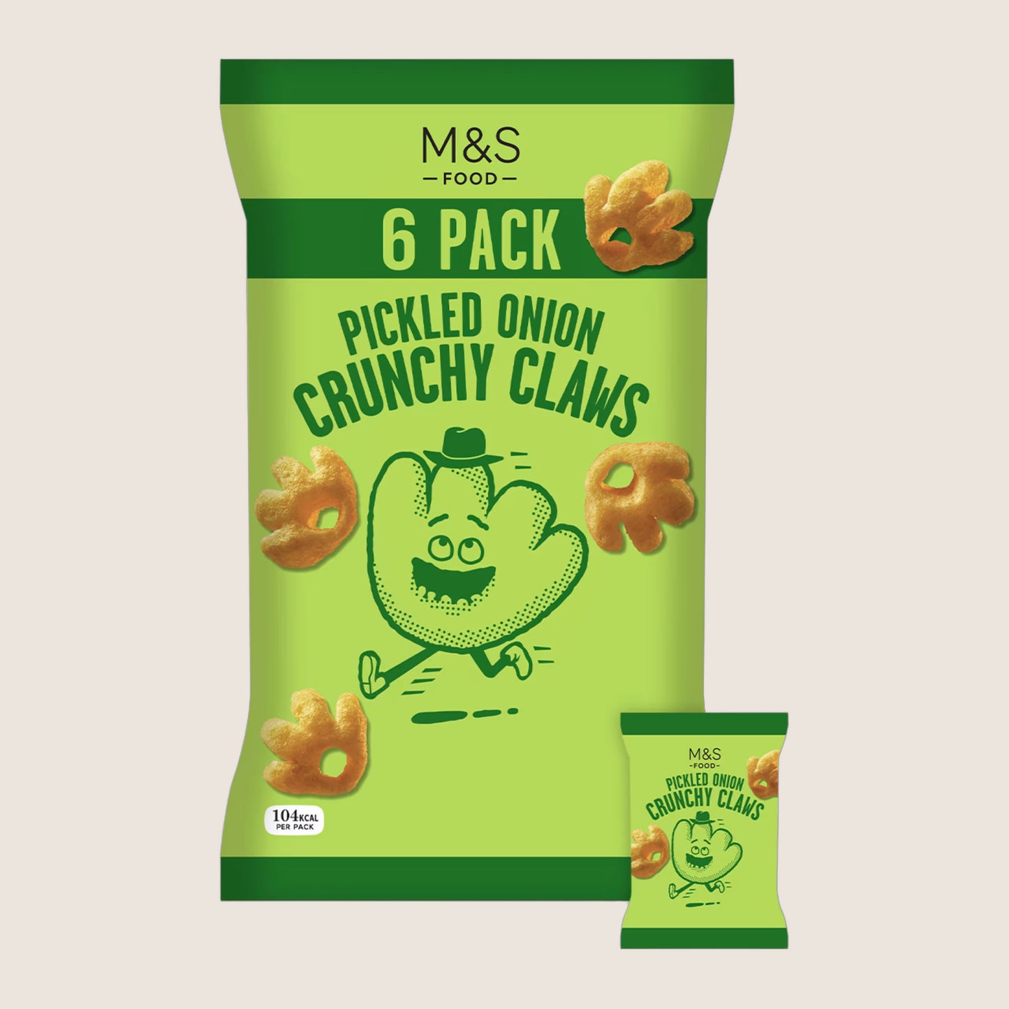 M&S Pickled Onion Crunchy Claws 120 g