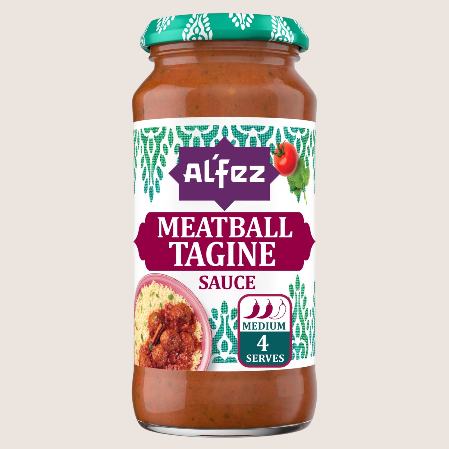 Al Fez Moroccan Style Meatball Tagine Sauce Gluten Free 450g