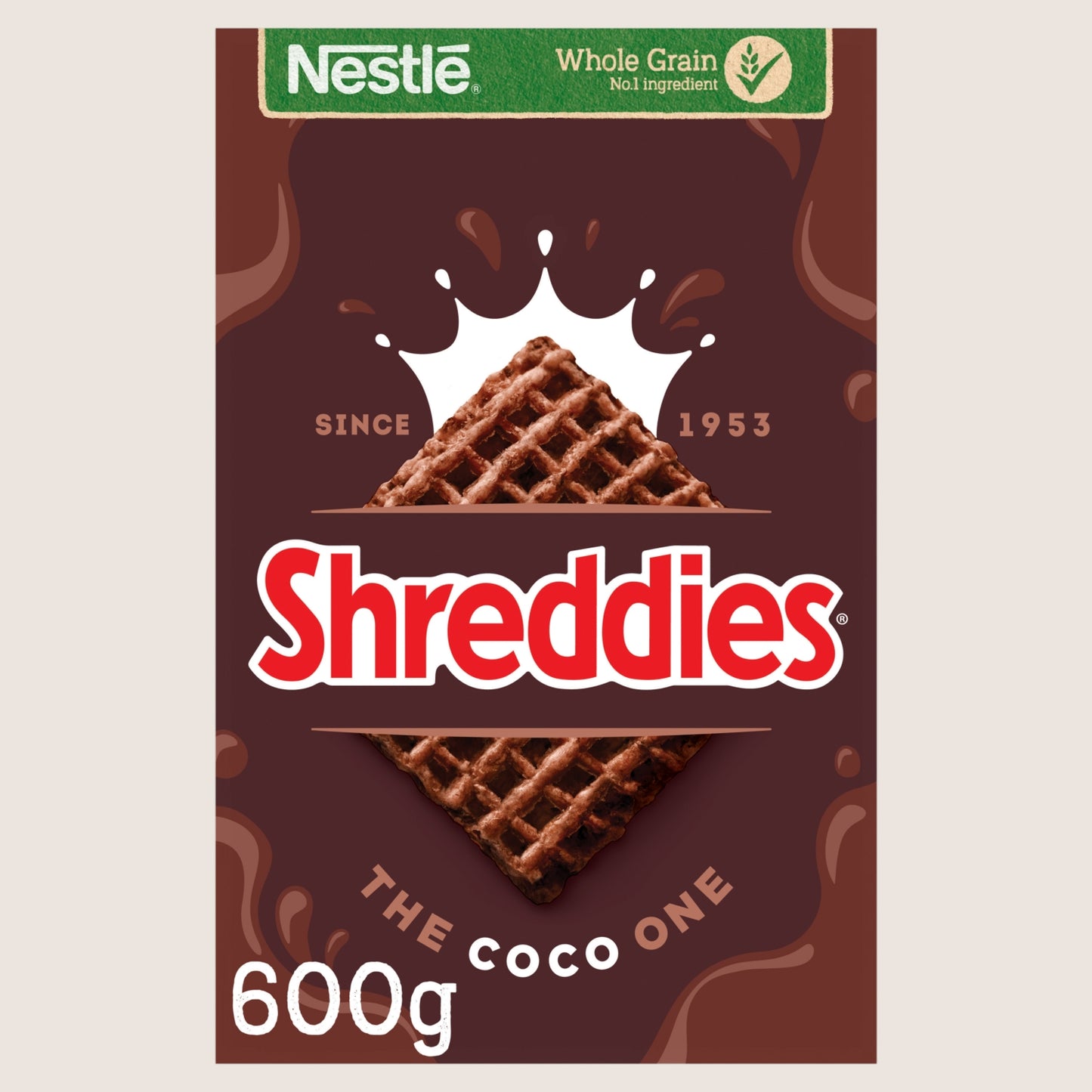 Nestlé Coco Chocolate Malted Wheats Breakfast Cereal Vitamin Fortified 600g