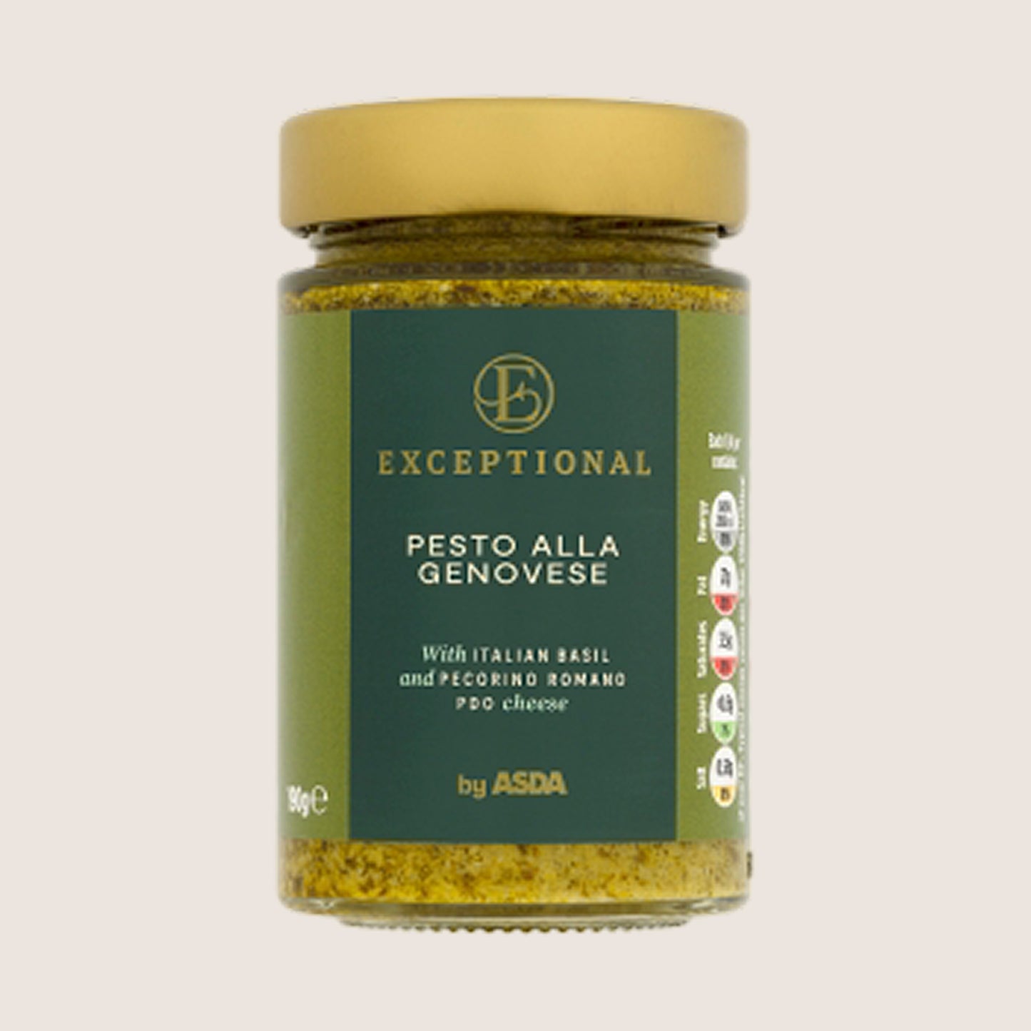 Exceptional by ASDA Pesto Alla Genovese No Artificial Additives 190g