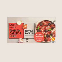 M&S Tomato, Garlic & Herb Flavour Pots 96 g