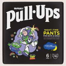 Huggies ® Pull-Ups 18 Night Time Pants for Boys & Girls 6 + Gentle Formula 15kg