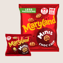 Maryland Cookies Minis Chocolate Chip 6 Multipacks Chocolate