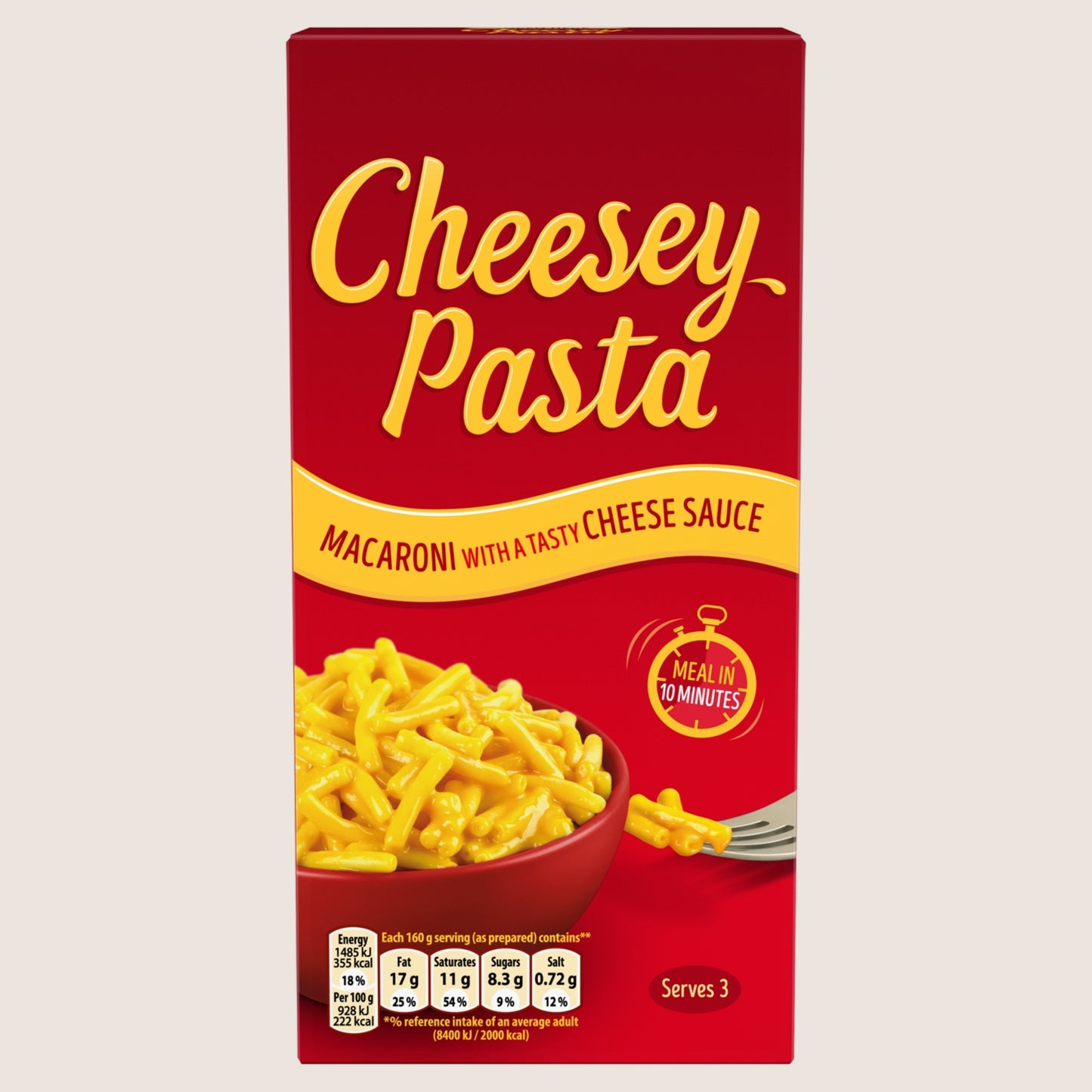 Mondelez Cheesey Pasta Ready in Minutes