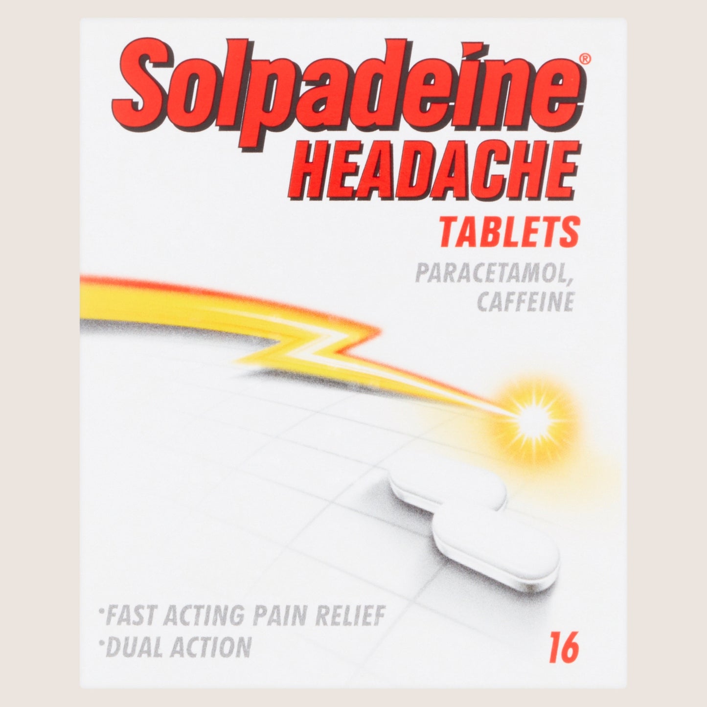 Solpadeine Headache 500mg/65mg 16 Tablets