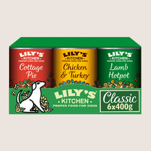 Lily's Kitchen Classic Dinners Adult Wet Dog Food Complete Nutrition 6 x 400g