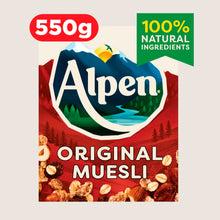 Alpen Original Muesli Breakfast Cereal Wholegrain 550g