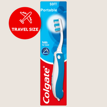 Colgate Portable Travel Soft Manual Toothbrush Gentle Formula