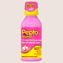 Pepto-Bismol For Nausea, Heartburn, Indigestion, Upset Stomach and Diarrhoea, 5 Symptom Relief