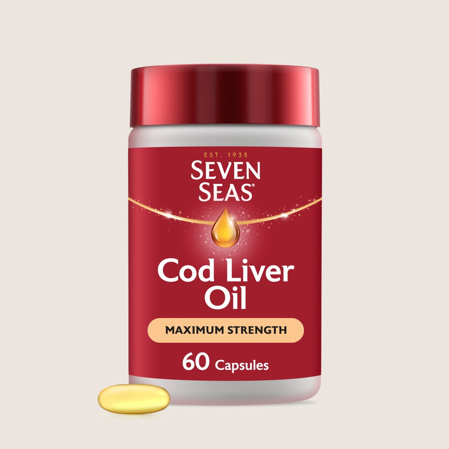 Seven Seas Cod Liver Oil Max Strength