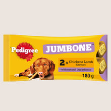 Pedigree JUMBONE Medium Dog Treats Chicken and Lamb 2 Chews Nutritionally Complete