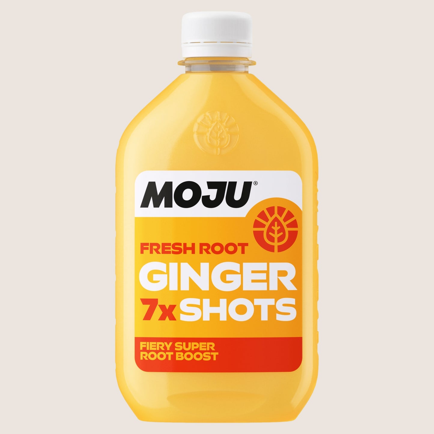 MOJU Ginger Dosing Bottle 7x Shots Refreshing 7 Pack 420ml