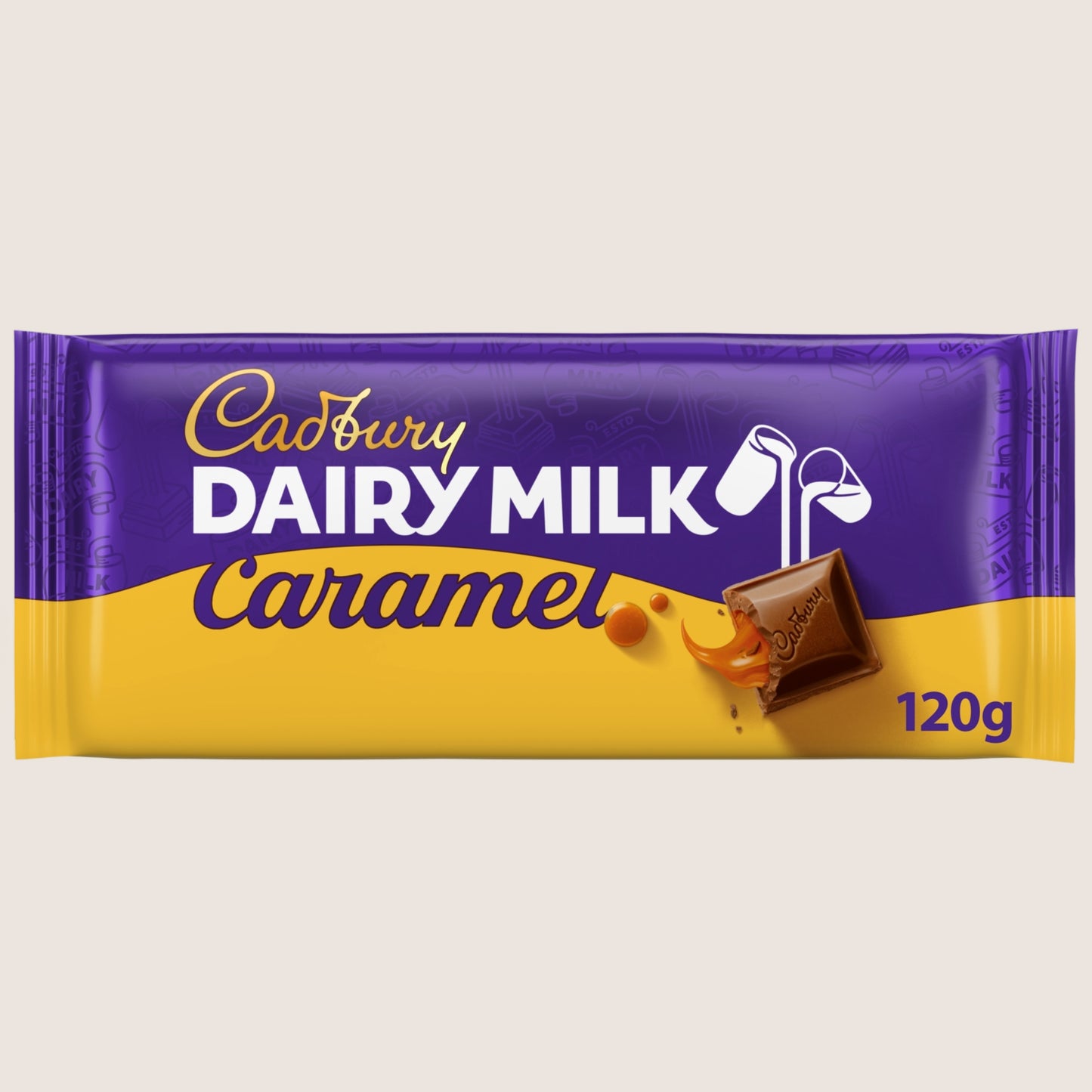 Cadbury Dairy Milk Caramel Chocolate Bar 120 g