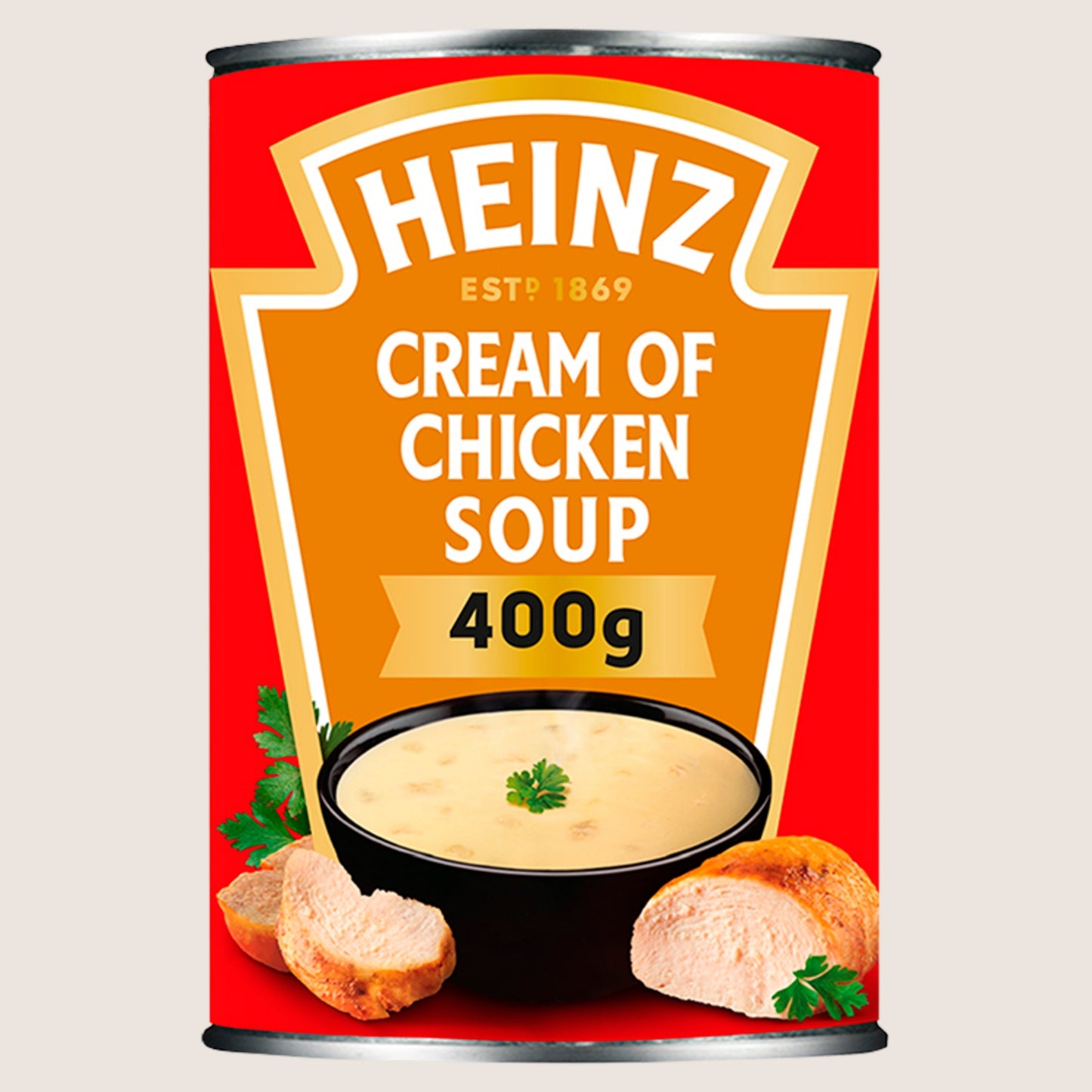 Heinz Cream of Chicken Soup Low Fat 400g