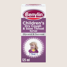 Benylin Children's Dry Cough and Sore Throat Syrup