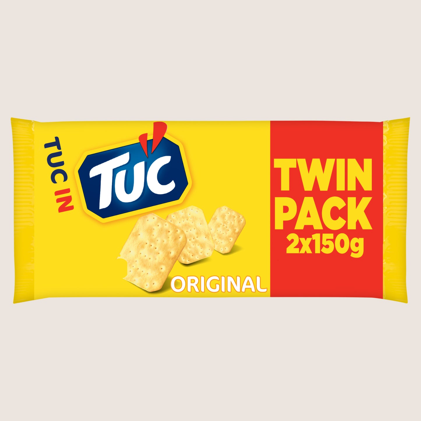Jacob's TUC Original Crackers Free From Artificial Additives 2x150g