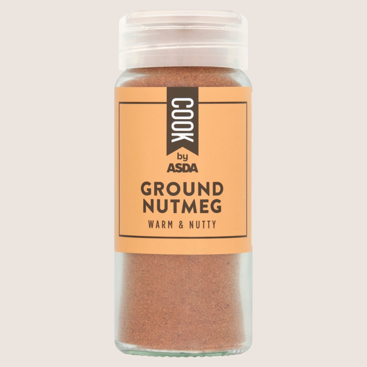 Cook by ASDA Cook Ground Nutmeg No Artificial Additives 42g