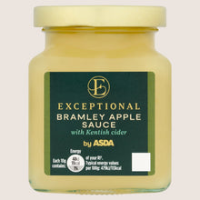 Exceptional by ASDA Bramley Apple Sauce with Kentish Cider No Artificial Additives 210g