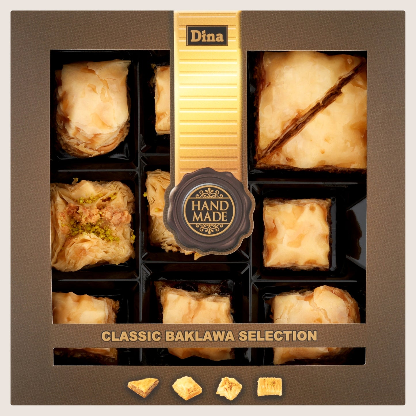 Dina Handmade Classic Baklawa Selection 200g