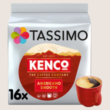 Tassimo Kenco Americano Smooth Coffee Pods x16 Smooth Blend