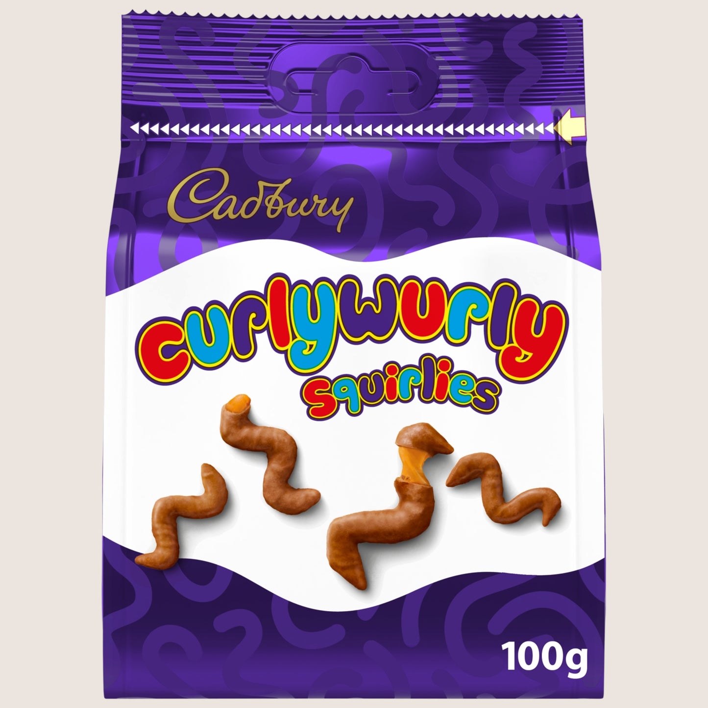 Cadbury Curly Wurly Squirlies Chocolate Bag 100g