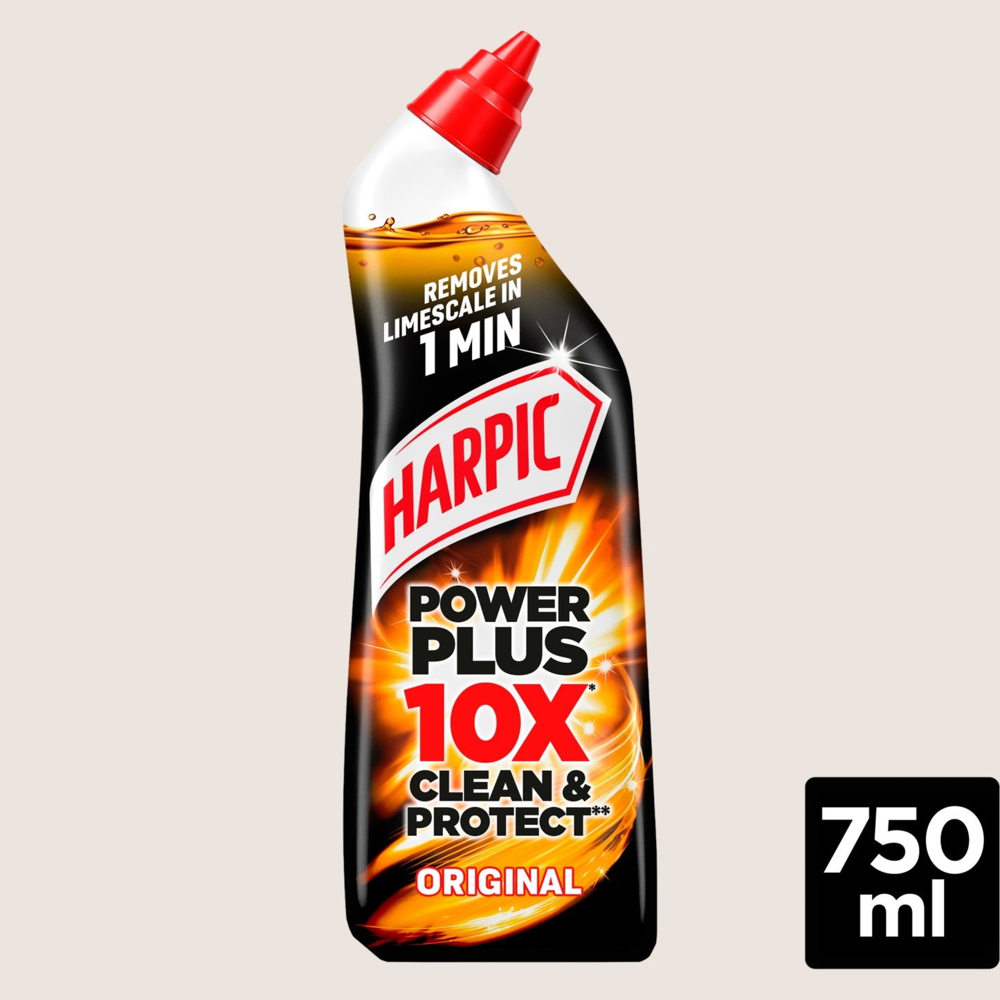 Harpic Power Plus 10X Clean and Protect Original 750ml