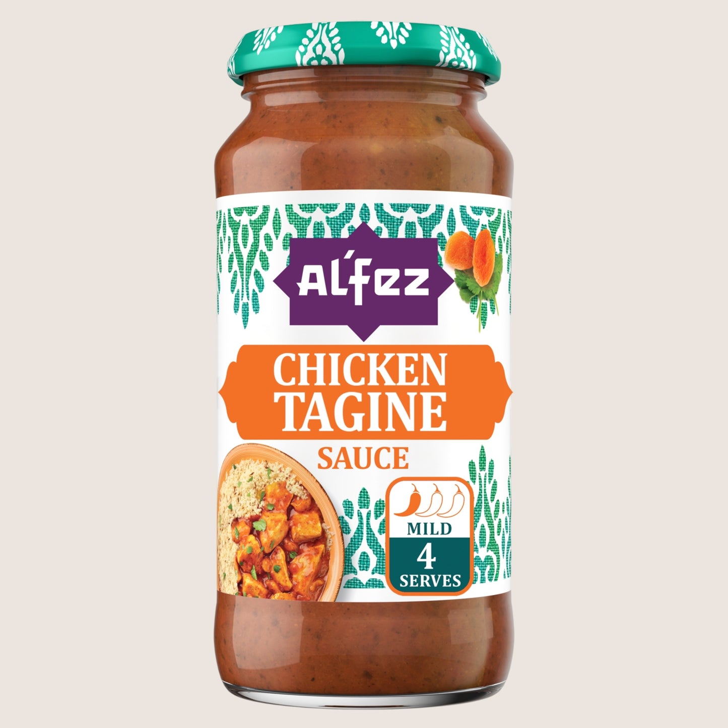 Al Fez Moroccan Style Chicken Tagine Sauce Gluten Free 450g