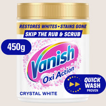 Vanish Gold Crystal White Oxi Action Stain Remover Powder Gold 450g