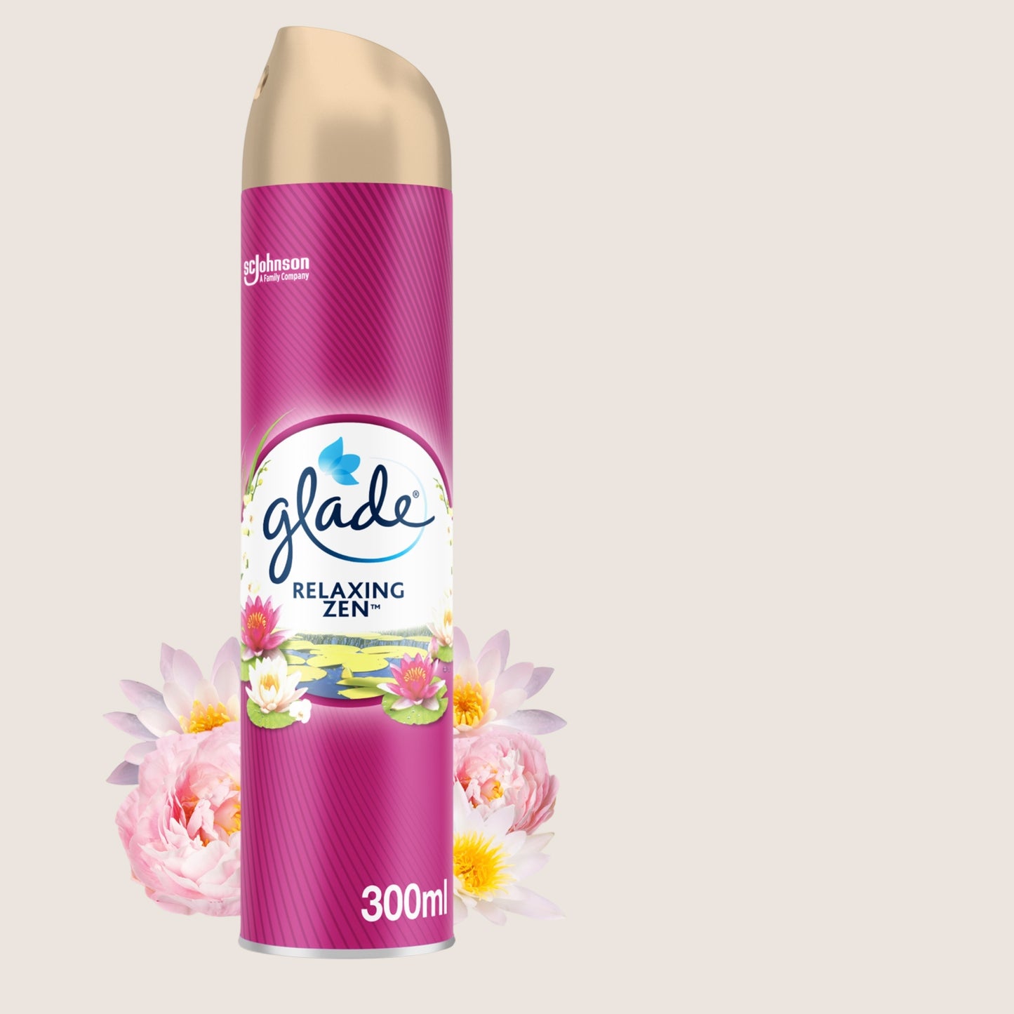 Glade Aerosol Air Freshener Relaxing Zen 300ml