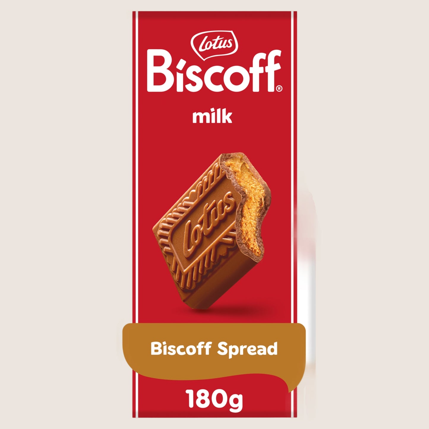 Lotus Biscoff Milk Chocolate with Biscoff cream 180g