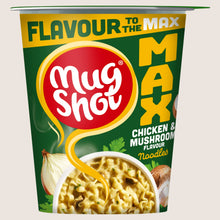 Mug Shot Max Chicken & Mushroom Flavour Noodles Extra Spicy 68g
