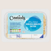 Cawoods Dry Salted Skinless & Boneless Saltfish Low Fat 200g