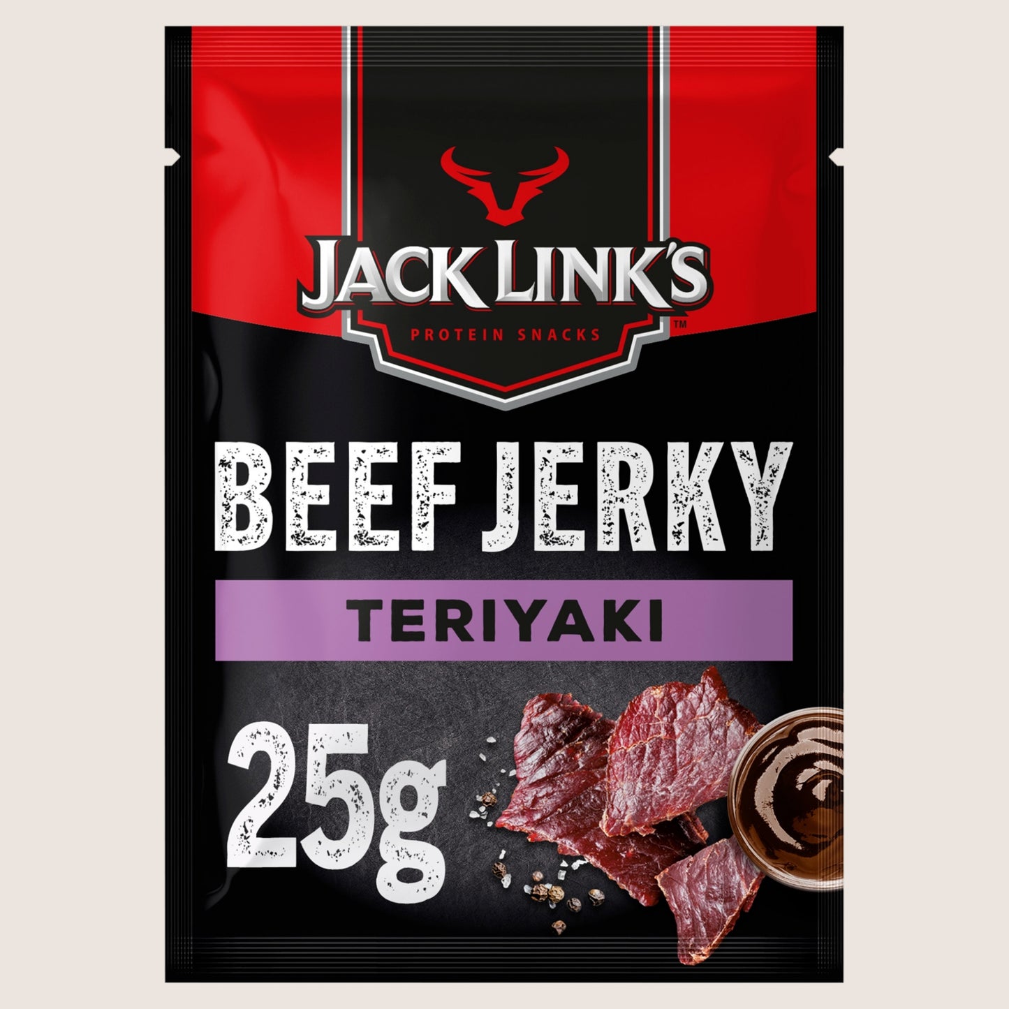 Jack Link's Mr Beast Beef Jerky Teriyaki Multipack 25g