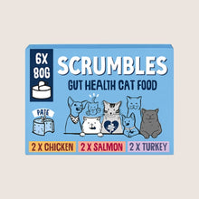 Scrumbles Wet Cat Food Pate Classic Selection Grain Free 6x80g
