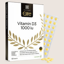 Healthspan Elite Vitamin D3 1000iu 120 tablets