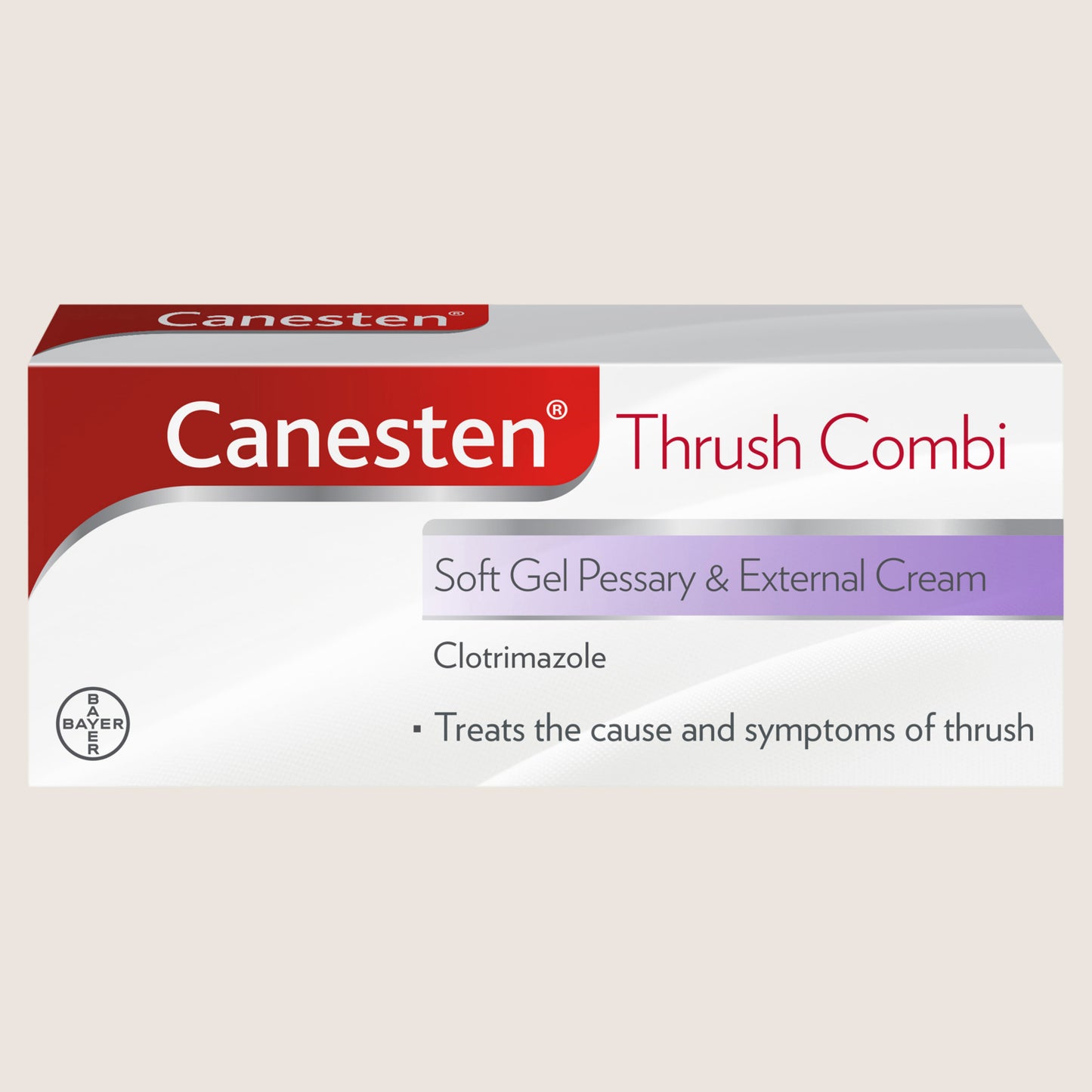 Canesten Thrush Combi Soft Gel Pessary & External Cream